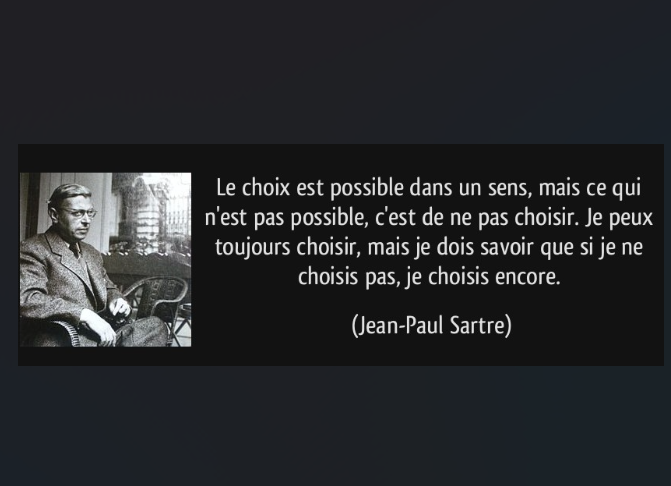 renoncer c'est choisir
